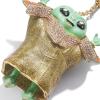 BaubleBar Licensed 3D Bag Charms for All Ages – Cute Character Keychains to Display on Backpacks and Purses(Star Wars – Grogu)