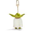 BaubleBar Licensed 3D Bag Charms for All Ages – Cute Character Keychains to Display on Backpacks and Purses(Yoda)
