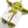 BaubleBar Licensed 3D Bag Charms for All Ages – Cute Character Keychains to Display on Backpacks and Purses(Yoda)