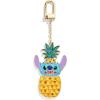 BaubleBar Licensed 2D Bag Charms – Assorted Character Keychains for All Ages – Perfect for Gifting(Lilo & Stitch – Stitch Pineapple)