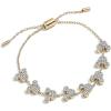 BaubleBar Mickey Mouse Disney Pavé Pull-Tie Bracelet – Clear