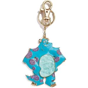 BaubleBar Licensed 2D Bag Charms – Assorted Character Keychains for All Ages – Perfect for Gifting(Monsters Inc – Sully)