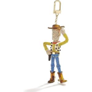 BaubleBar Licensed 3D Bag Charms for All Ages – Cute Character Keychains to Display on Backpacks and Purses(Toy Story – Woody)