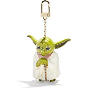 BaubleBar Licensed 3D Bag Charms for All Ages – Cute Character Keychains to Display on Backpacks and Purses(Yoda)
