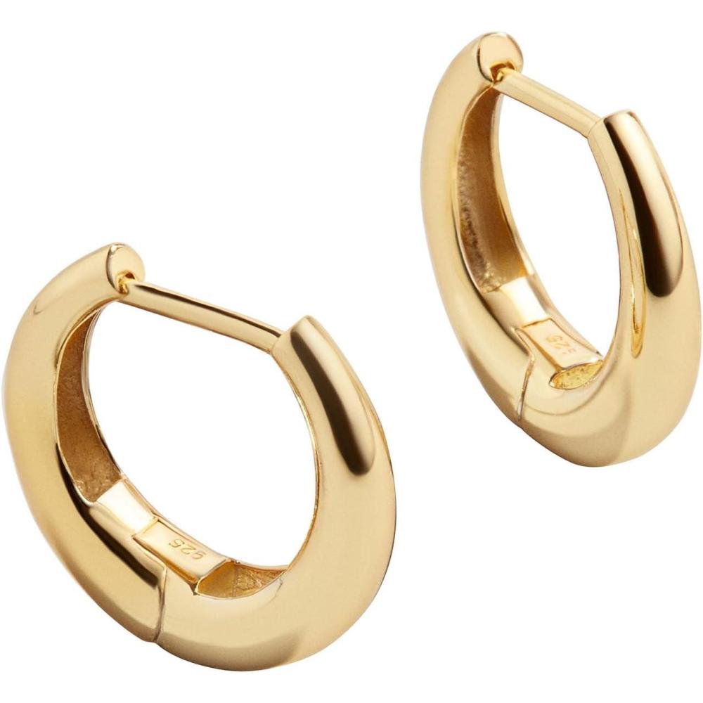 imageBaubleBar Annalise 18K Gold Earrings  Gold