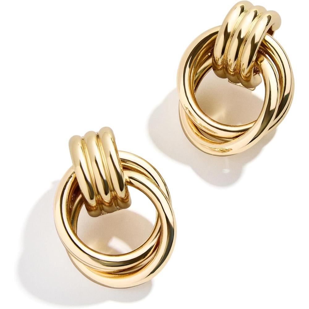 imageBaubleBar Fashion Earrings  Beautiful GoldPlated Statement Earrings for Women  Perfect for GiftingShiloh